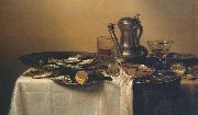 Willem Claesz Heda, Nature morte aux pieces d etain